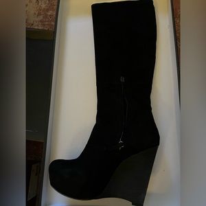 EUC L.A.M.B by Gwen Stefani Poppy Wedge Boots